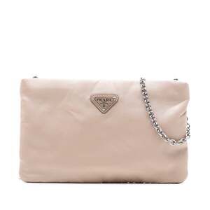 Prada Fluo Chain Clutch Tessuto Medium #245857P67B